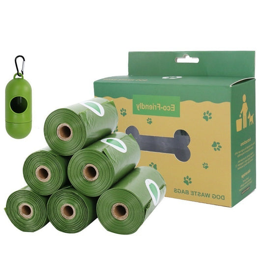 Degradable  Pet Stool Bag Boxed With Dispenser