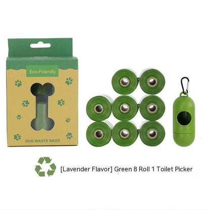 Degradable  Pet Stool Bag Boxed With Dispenser