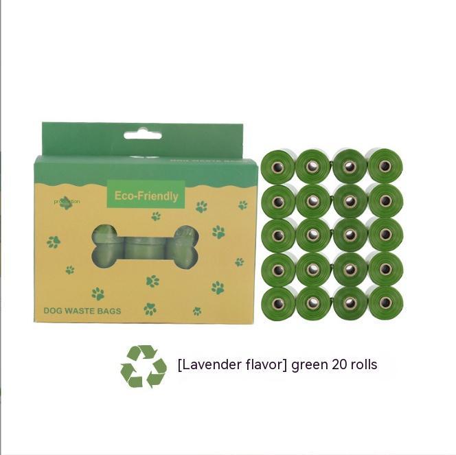 Degradable  Pet Stool Bag Boxed With Dispenser