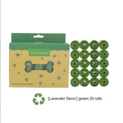 Degradable  Pet Stool Bag Boxed With Dispenser