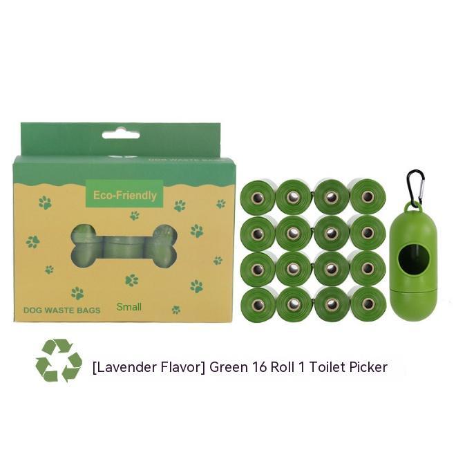 Degradable  Pet Stool Bag Boxed With Dispenser